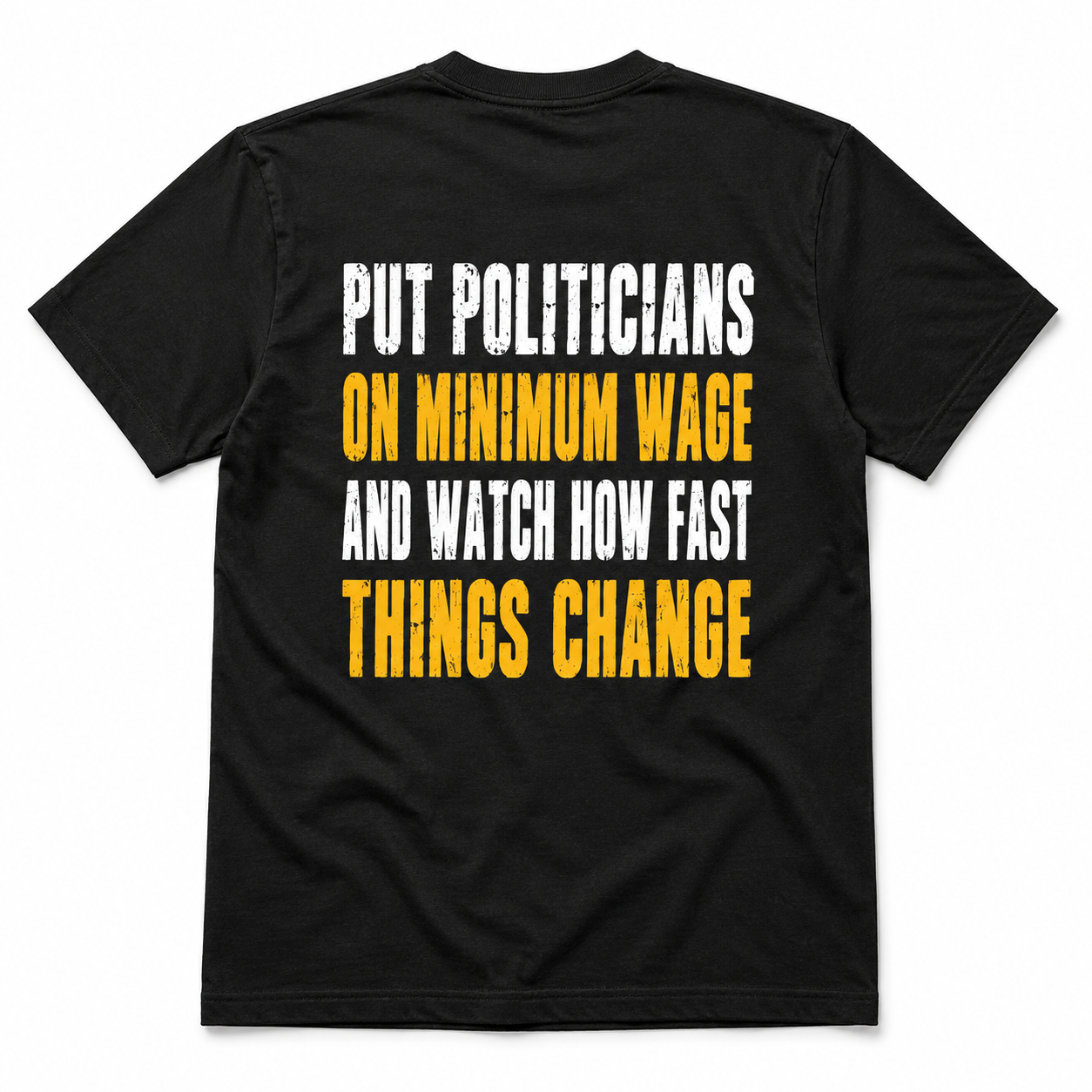 Put Politicians on Minimum Wage