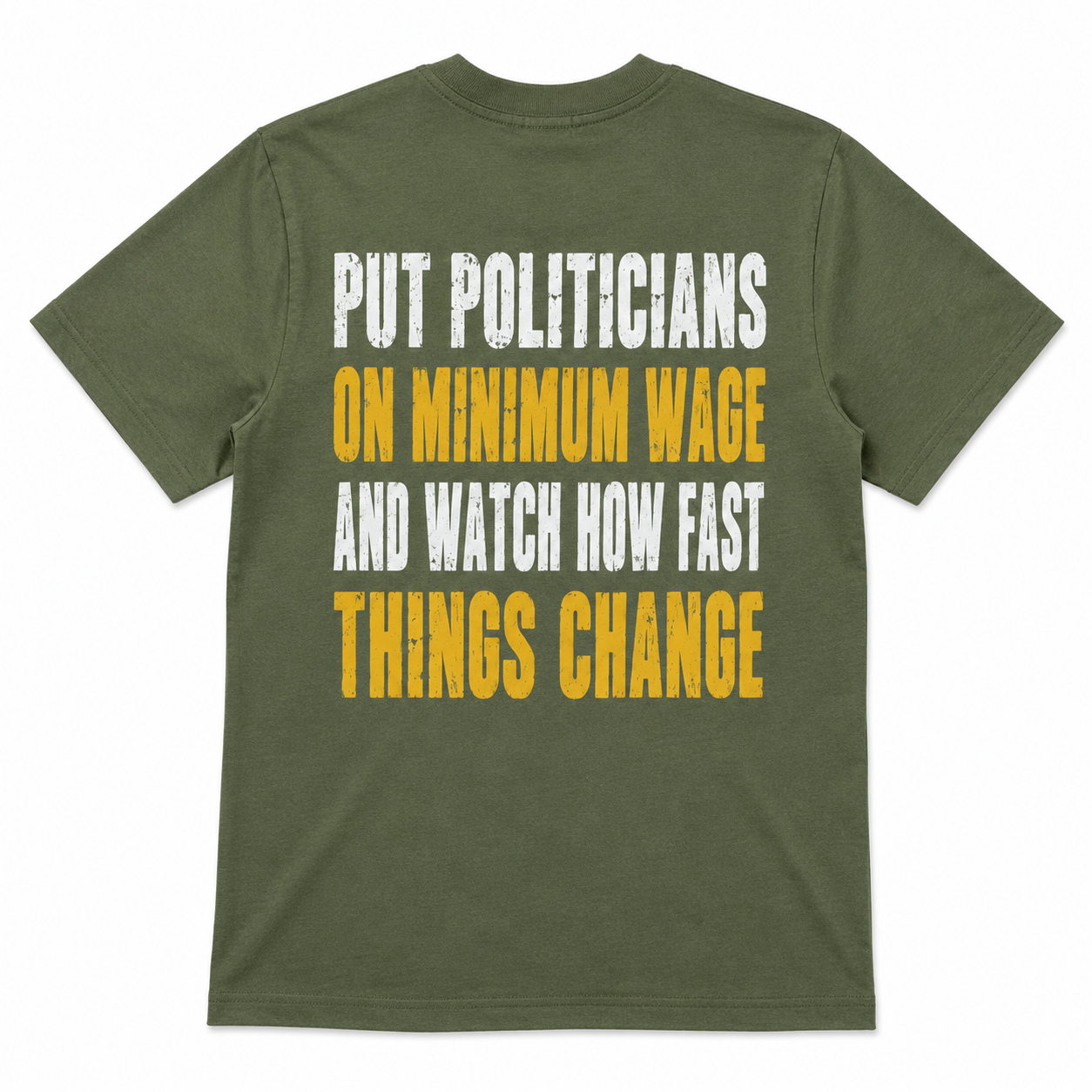 Put Politicians on Minimum Wage