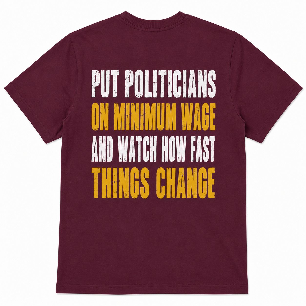 Put Politicians on Minimum Wage