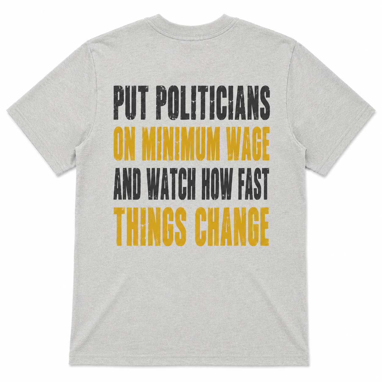 Put Politicians on Minimum Wage