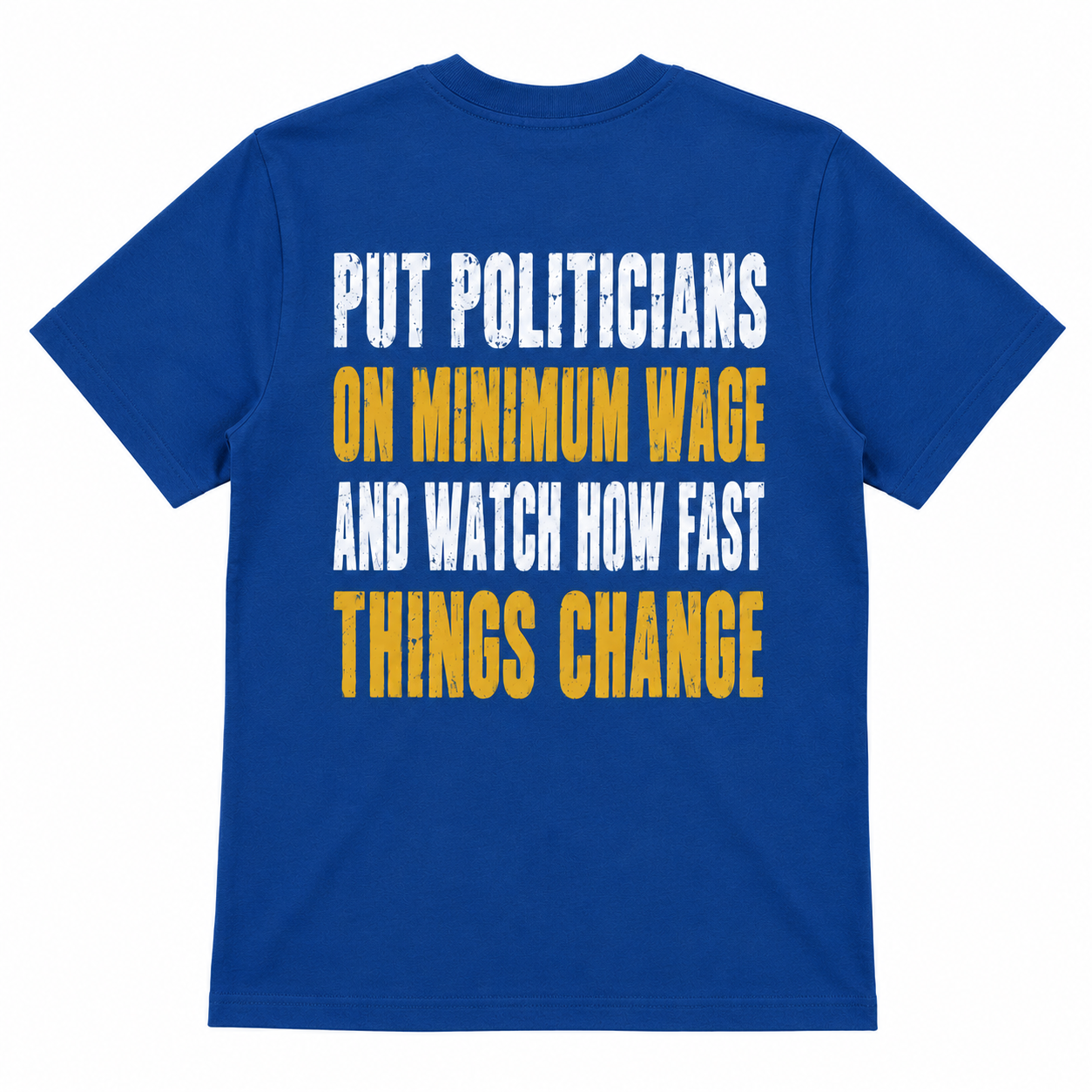 Put Politicians on Minimum Wage