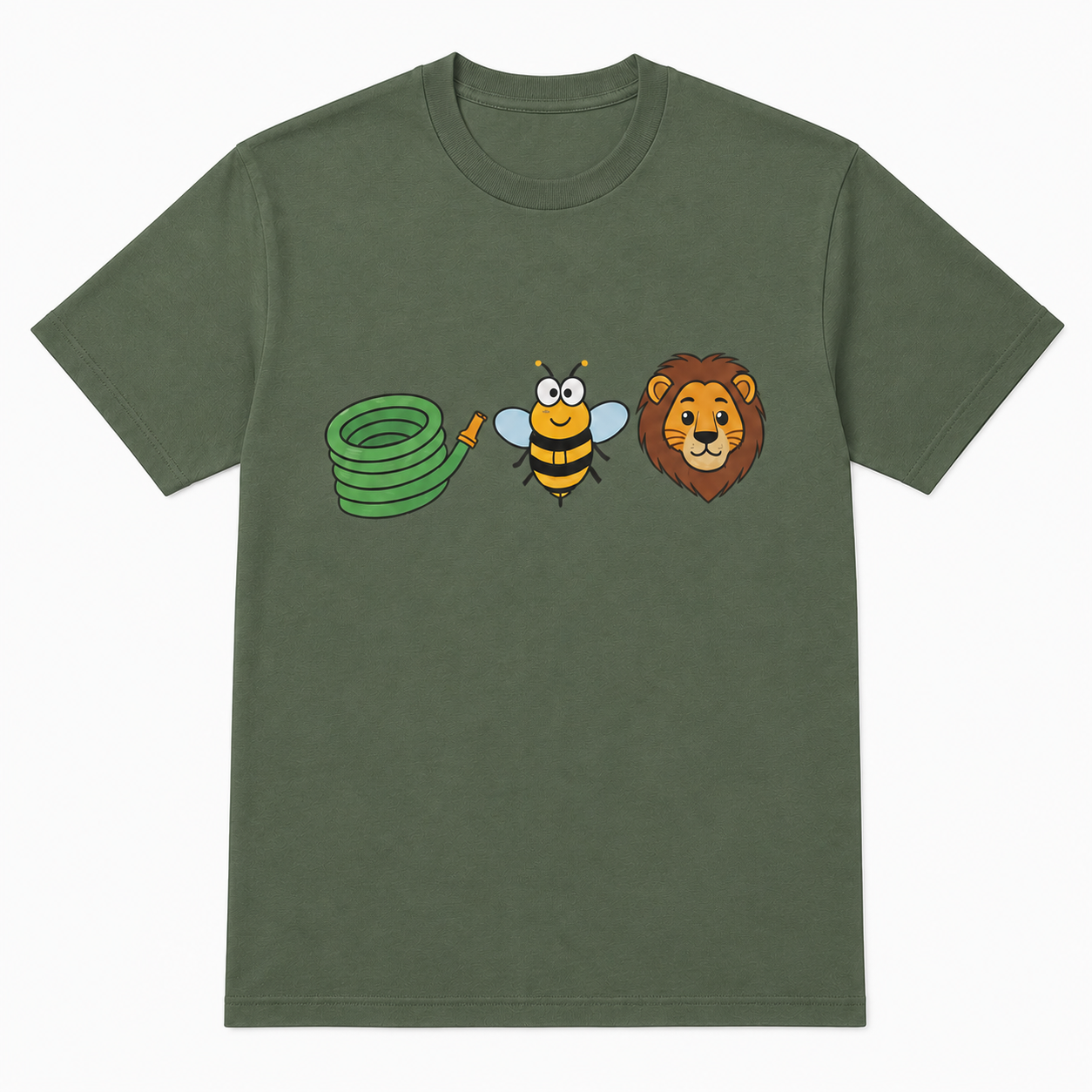 Hose Bee Lion Funny Rebus T-Shirt